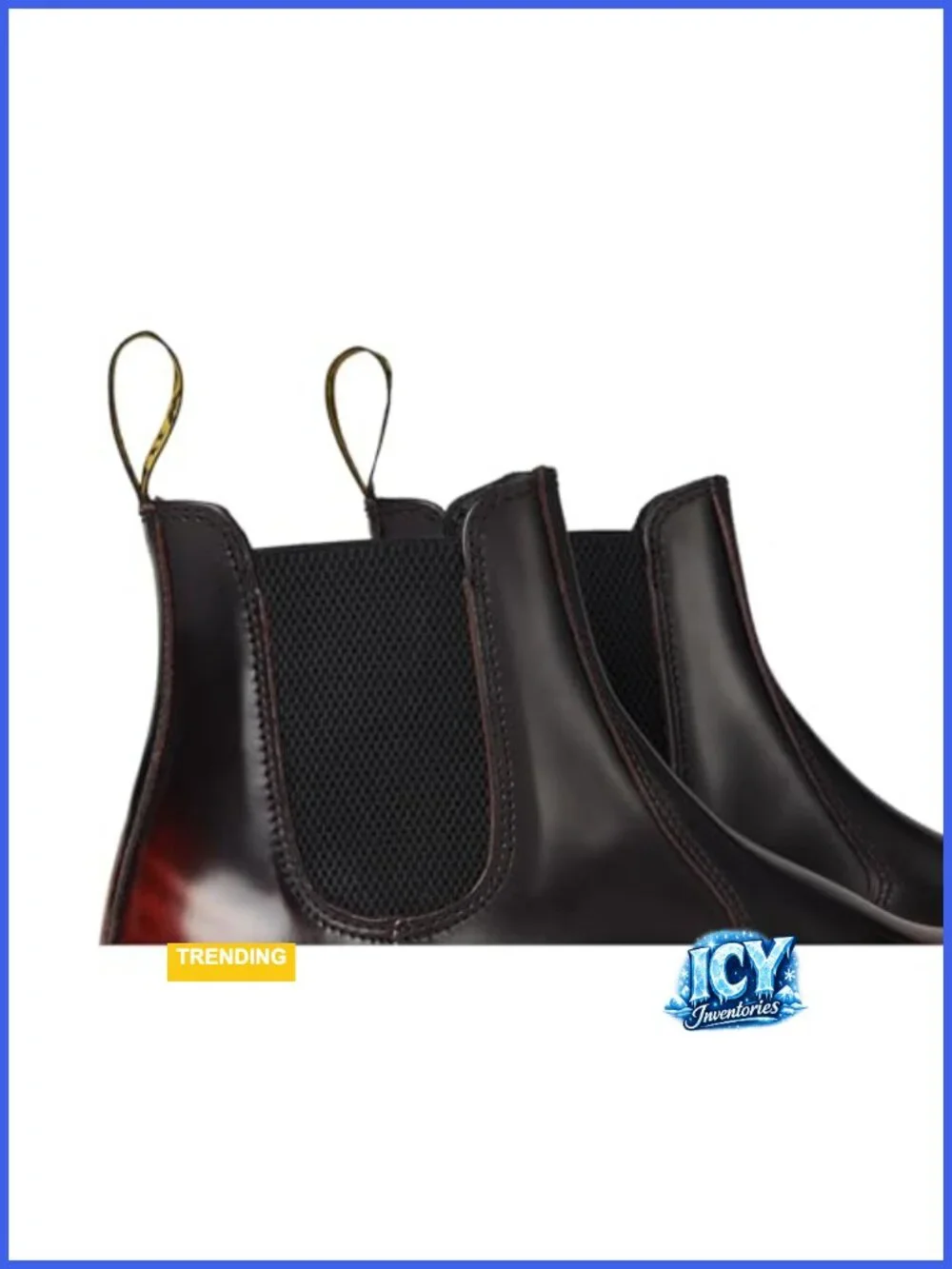 Dr. Martens 2976 Quad Chelsea Boots Leather Platform Ankle Boots
